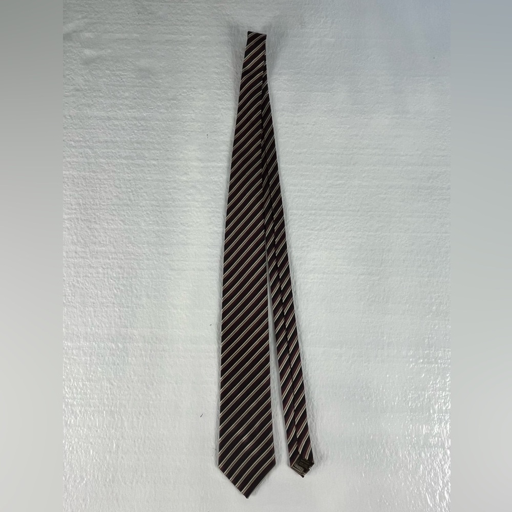 alexander julian colours tie 100% polyester striped Multicolor ￼